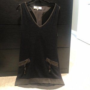 Laurie Solet Dark Grey Top Size L